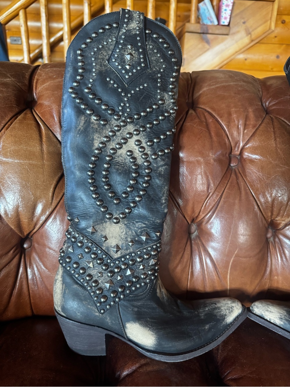 Old Gringo Belinda Studded Boots - Picture 2 of 5